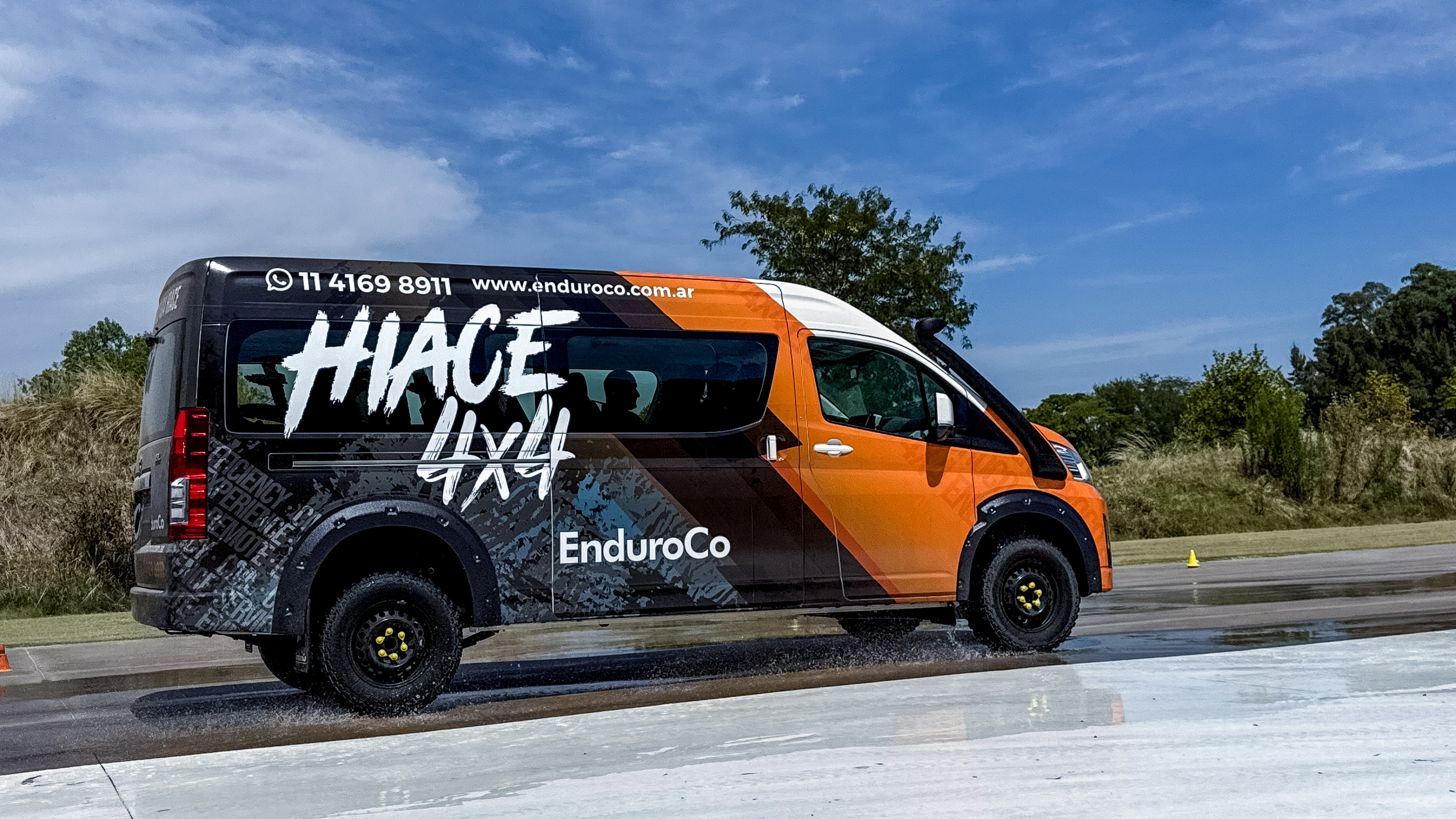 Prueba de cambio de carril ISO – EnduroCo Hiace